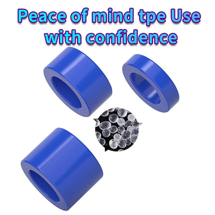 3 Pcs Silicone Massage Ring Multi Sized Soft Restrict Train Portable Massager Adult Intimate Beauty Health Tool 18+