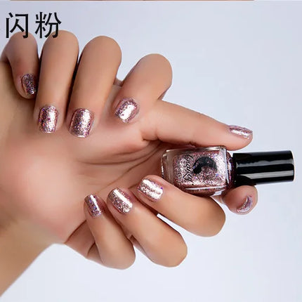 Metal Colour Nail Gel Polish Semi Permanent Mirror Gel Varnish Base Top Coat UV Gel Varnish Soak Off Nails Art Glue Nail Polish