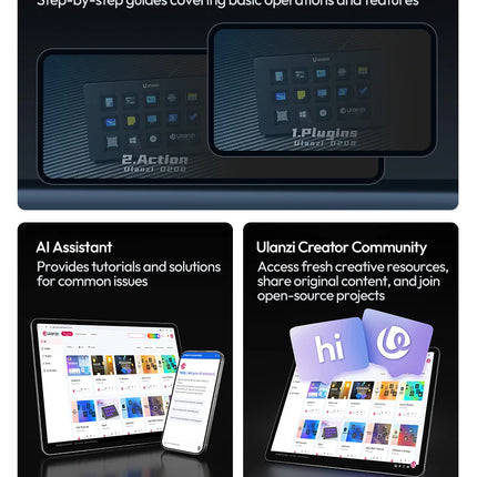 Ulanzi D200H D200 7 in 1 Stream Deck Controler Keyboard with 14 LCD Keys for OBS Live Youtube Content Creation Gaming Office