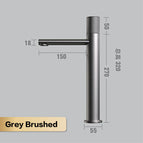 Brushed Grey 02 / G1/2