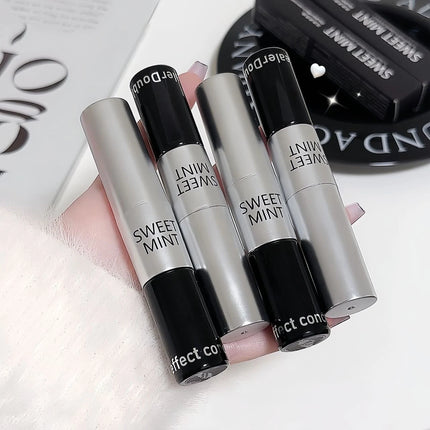 Double-ended Moisturizing Matte Concealer Contour Stick Smooth Lasting 3D Nose Shadow Waterproof Face Bronzer Contour Makeup