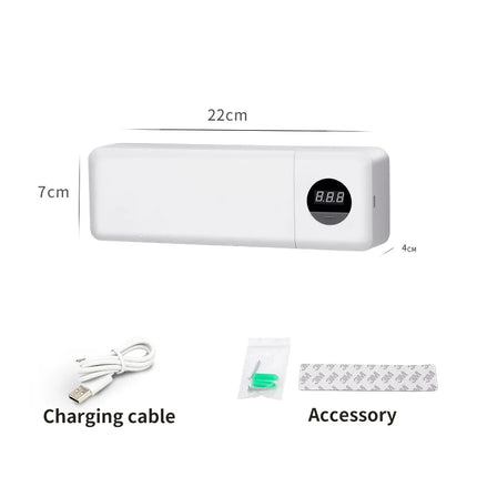 UV Toothbrush Sanitizer UV Light Cleaning Holder Toothbrush Smart Cleaner with Light Clean Air Drying Bathroom Wall Mount Holder