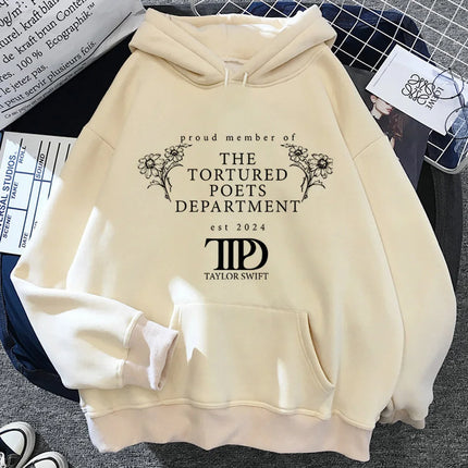 Ttpd hoodies women streetwear Fleece sweatshirts female japanese pulls