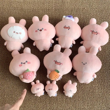 In Stock New Asamimi Doll Soothing Plush Doll Series Soft U-Shaped Pillow Home Decoration Kawaii Holiday Birthday Gifts