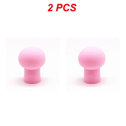 1/2/3pcs Sponge Makeup Puff Mushroom Head Cosmetic Puff Powder Liquid Foundation Puff Soft Delicate Sponge Beauty Makeup Tool