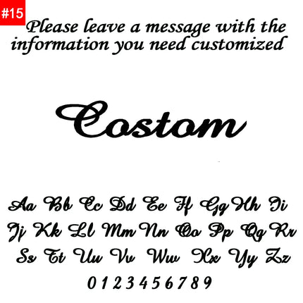 Customized Name Letter Necklace Personalized Stainless Steel Simple Pendant Clavicle Chain Women's Jewelry Valentine's Day Gift