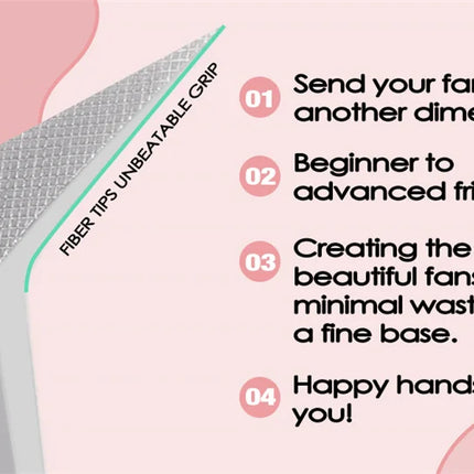 Nanometer Fiber Tip False Lash Tweezers For Eyelash Extension Mega Volume perfect close tip Boot isolation Artist Makeup Tools