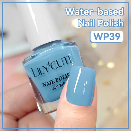 LILYCUTE 7ml Matte Nail Polish Velvet Effect Pearl Shell  Air Dry Nail Art Varnish No Need Lamp Manicure Glitter Nail Care Polis