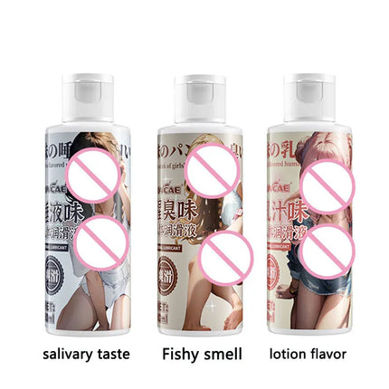 Smelly Milky Saliva Flavored Human Body Lubricant Liquid Men's Products Private Vaginal Masturbation Simulation Couple Products