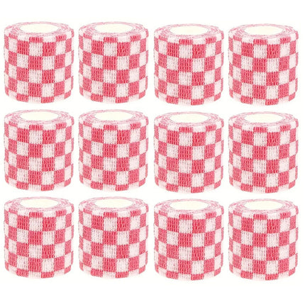 Tattoo Machine Bandage Wrap Set  Soft Breathable Non-Woven Elastic Cohesive Bandage for Secure Grip Tattoo Supplies