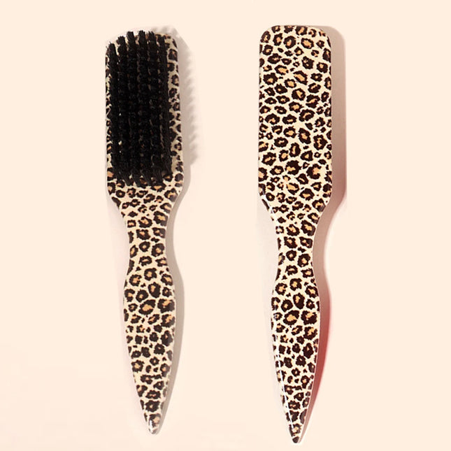 1/3/4PCS Leopard Tail Comb - for moothing Ponytail Bun/Hairs/beard - Anti Static and Heat Resistant Teasing Comb for Hair Types