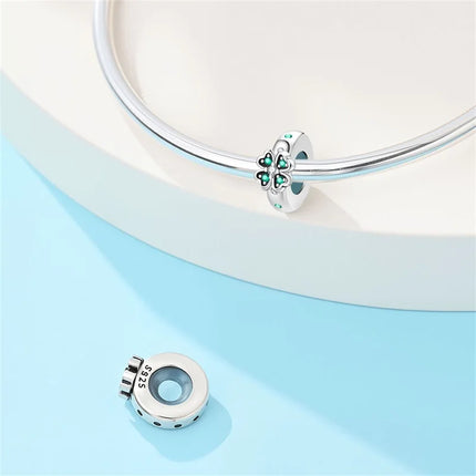 Original 925 Sterling Silver Charms Beads Cute Mushroom Unicorn Love Wings Pearl Charm for Bracelet Pendant Woman Girl Jewelry