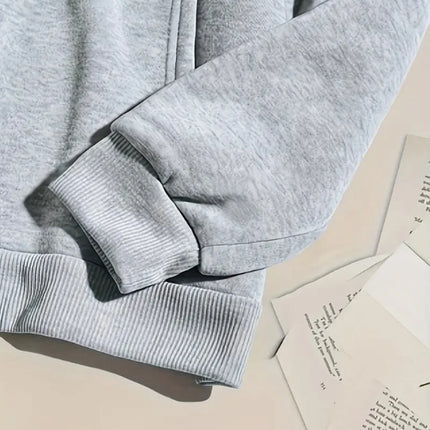 Casual Women Hoodie with Butterfly Print Kangaroo Pocket Long Sleeves Casual Stylish Pullover Hooded Sweatshirt with Drawstring