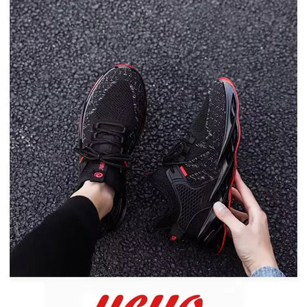 Men's Shoes Casual Sneakers Non Slip Breathable Running Shoe Mesh Tenis Outdoor Basketball Sports Tennis Shoes Zapatos De Hombre