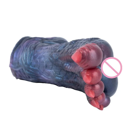 Length 5.9inch Fantasy Monster Foot Design Male Masturbator Massager Stroker Penis Exerciser Pocket pussy Adult Sex Toy for Man