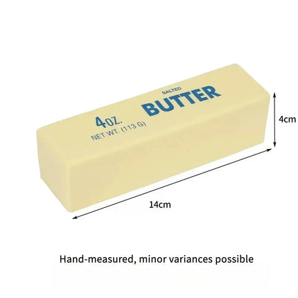 Soft Slow Rebound Butter Stick Squeezing toy Realistic Butter Sticks Decompression Fidget Toy for Adults Kids Anxiety Relief