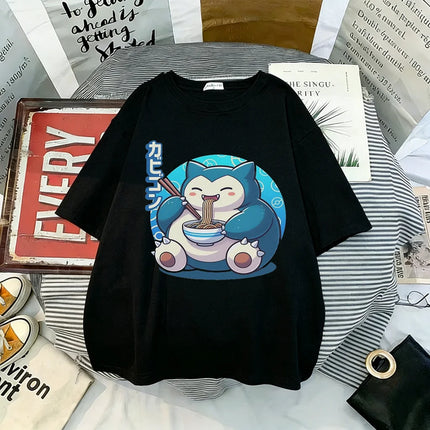 Pokemon 2026 New Hot T-shirt Men's T-shirt Casual Round Neck Women Short Sleeve Tee Summer Sports Casual Sleeve Tops Y2k Kids