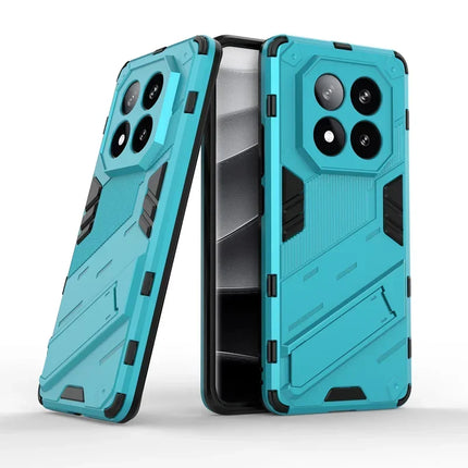 2IN1 Hybrid Armor Magnetic Hard Phone Case For Xiaomi Redmi Note 15 14 Pro Plus 4G 5G Shockproof Matte Bracket Protective Cover