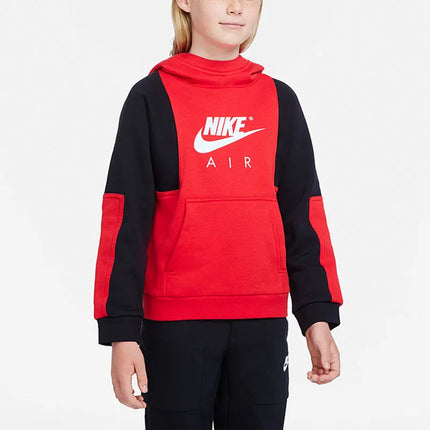 Nike Official Authentic New Season Winter Big Kids' Sport Casual Fleece Hoodie DD8712-657