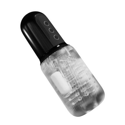 Automatic Male Masturbator Sucking Vibrating Real Pussy Blowjob Machine Male Sex Toy Men Masturbation Cup Adult Goods for Men