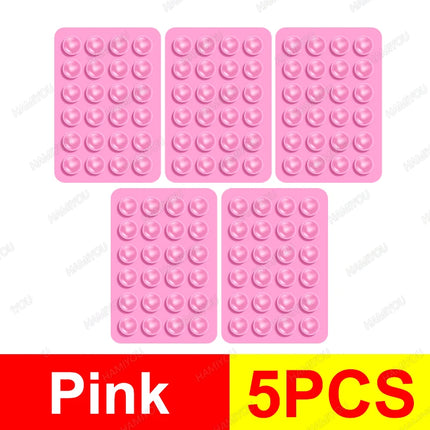 Silicone Suction Phone Holder Adhesive Suction Cup Wall Cupping Phone Pack Single-Sided Case Mount for TikTok Videos Selfies