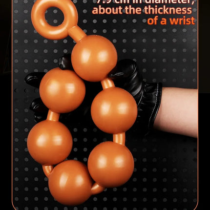 But Plug Silicone Anal Beads Big Anal Plug Tail Anal Big Ball Sextoy Sex Toys Huge Butt Plug Adult Toys Ass Plug