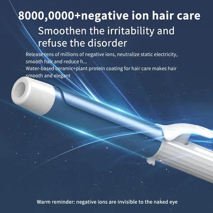 32MM 28MM Curling Iron Voluminous Curls Hair Styler Fast Heating 4 Heat Settings Dual Hair Care Low Power Safe Styling Tool