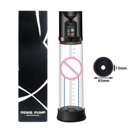Adult Sex Toys Vacuum Pump Electric Penis Enlargement Extend Pump Enhanced Penis Male Masturbator Penis Pumps for Men Erections