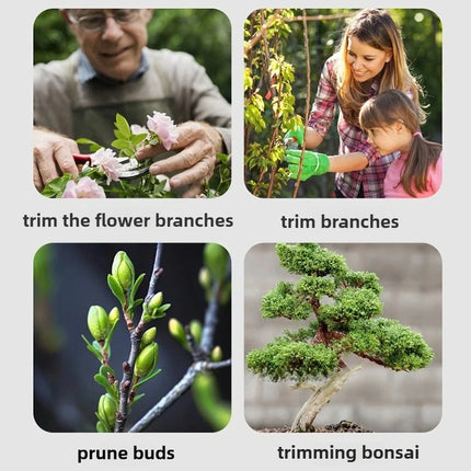 Bonsai Pruning Shears Set Gardening Ball Joint Scissors Repair Burl Tree Node Branch Flower Hand Pruner Portable Trimming Tools