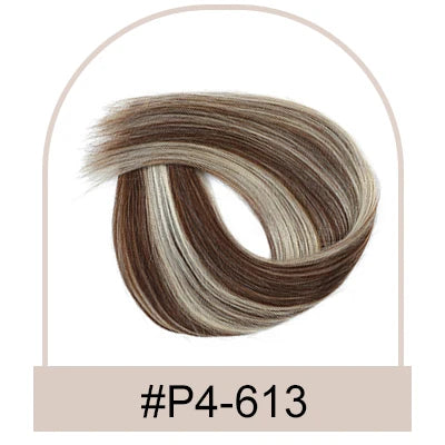 Straight Hair Extensions Addbeauty Flat Tip Natural Human Remy Hair Extension 0.8g/pc 1g/pc 50pcs 100% Brazilian Real Human Hair