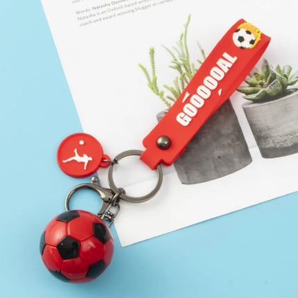 2026 New World Flag Football Keychain Country Soccer Club Fans Keyring Car Key Chains Souvenir Bag Pendant Accessories Gifts