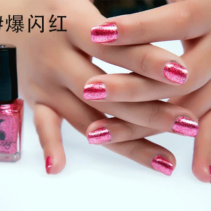 Metal Colour Nail Gel Polish Semi Permanent Mirror Gel Varnish Base Top Coat UV Gel Varnish Soak Off Nails Art Glue Nail Polish
