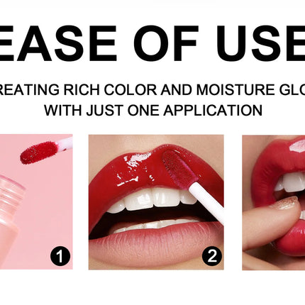 HANDAIYAN Moisture Lip Gloss Long Lasting Waterproof Lipstick Non Stick Cup Korean Cosmetics Makeup For Women Beauty Gifts