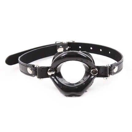 Female Blowjob Toy Sex Slave Rubber Lips O Ring Open Mouth Gag Oral Fetish Bdsm Bondage Restraints Erotic Sexual Toys Adult Game