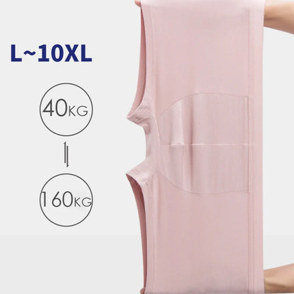 3pcs/lot 10XL Man Panties Breathable Cotton Underpants Summer Antibacterial Men's Underwear Male Panties Chubby Under Shorts
