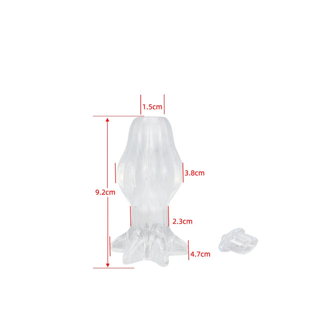 4 Sizes Butt Anal Plug Hollow Anus Open Tunnel Vaginal Dilator Training Ass Enema Dilator Masturbator Sex Toys For Men Gay