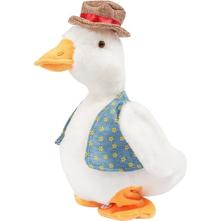 Repeating Duck Lovely Talking Duck Musical Stuffed Plush Doll Plush Toy Stress Relief Fun Gift for Friends