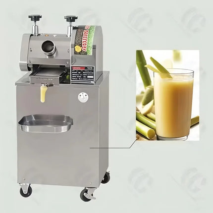 Automatic Cane Juice Squeezer / Power-Operated Electric SugarCane Juicer / Juice Extractor Press for Convenient Sugar Cane