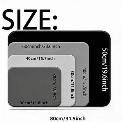 Minimally Styled Coffee Machine Mat and Anti-Slip Kitchen Mat, Kitchen Water and Anti-Slip Mat, Kitchen Dining Mats