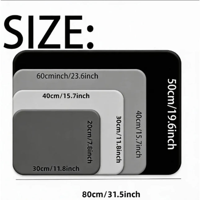 Minimally Styled Coffee Machine Mat and Anti Slip Mat Kitchen Mat Kitchen Water and Anti Slip Mat Mat Kitchen Dining Mats
