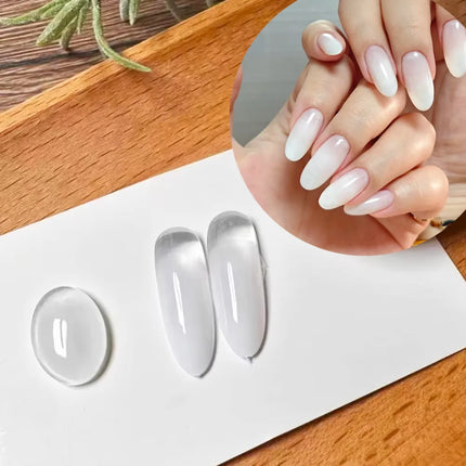 1Jar White Air Cushion Patting Gel Polish Ombre Pat Pat Gel Black Pink Gradient Blush Drawing Liner Soak Off UV LED Nail Varnish