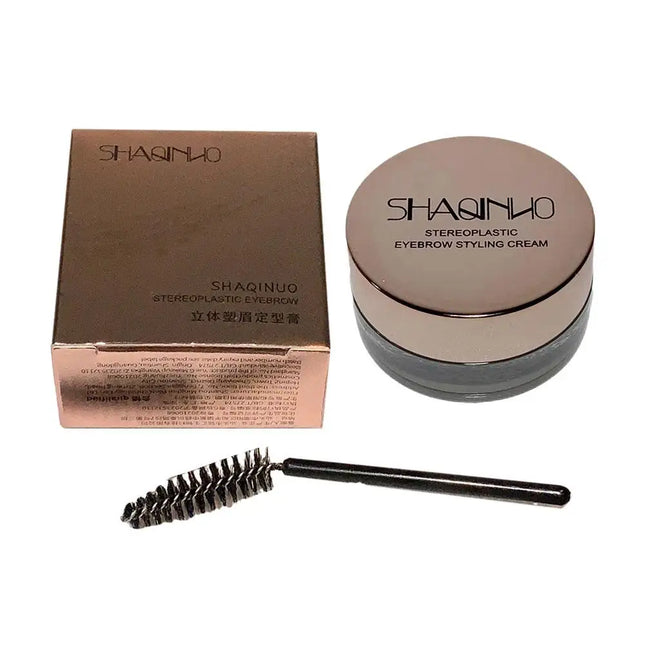 Eyebrow Styling Cream Makeup Long Lasting Natural Quick-drying Wild Brow Pomade Setting Gel Wax Eyebrow Cosmetics