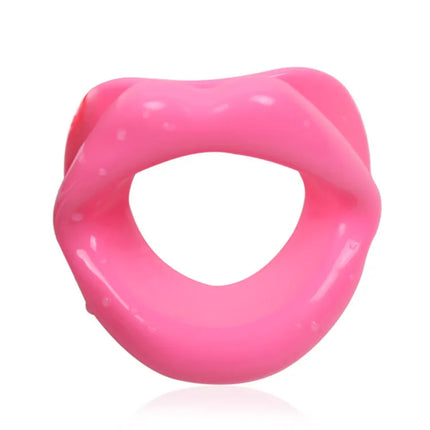 Female Blowjob Toy Sex Slave Rubber Lips O Ring Open Mouth Gag Oral Fetish Bdsm Bondage Restraints Erotic Sexual Toys Adult Game