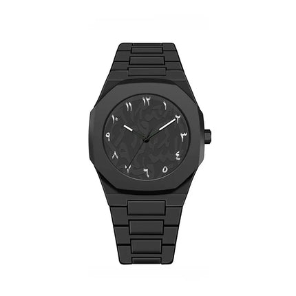 Middle Eastern Popular Sports Watches for Men and Women Dopamine Quartz Watches Niche Fashion Waterproof Stainless Steel