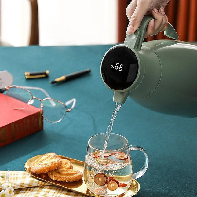 Large Capacity Thermos Kettle Thermal coffee Kettle Hot Water Bottle Coffee Thermal Bottle Large Capacity Glass Liner
