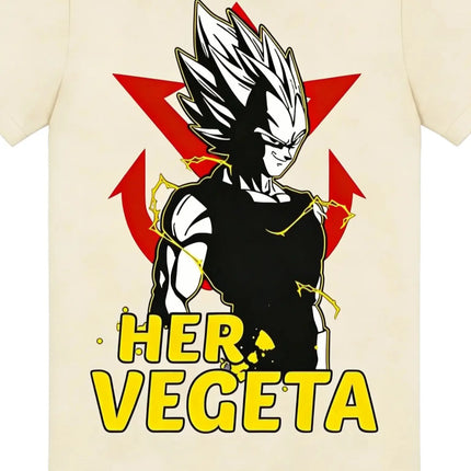 2026 Summer Dragon Ball Retro Anime T-Shirt Couple Outfit Vegeta Bulma Casual Loose Sports Tee Her Vegeta His Bulma Y2K Style