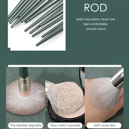 14Pcs Makeup Brushes Soft Fluffy Makeup Tools Cosmetic Powder Eye Shadow Foundation Blush Blending Beauty Make Up Brush