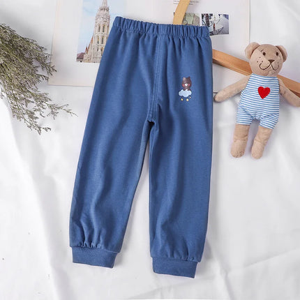 Cotton Kids Pants Baby Boys Leisure Sport Pants Little Girls Trousers Children Toddler Fashion Sweatpants Casual Pants