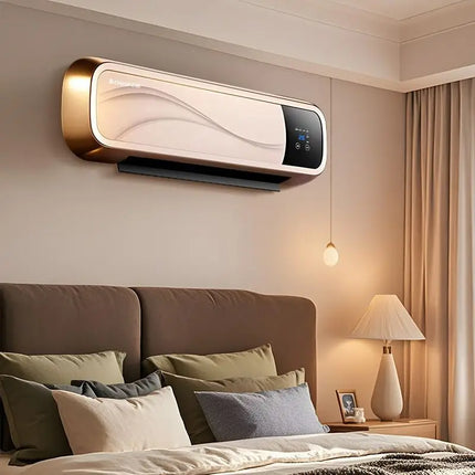 Silent low noise heater wall hanging household energy saving heating bathroom hot air fan new type heater winter artifact