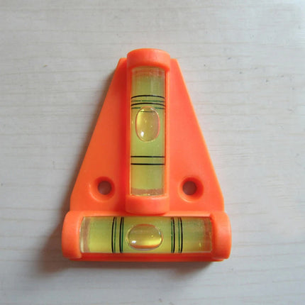 2 Way Mini Spirit Level T-Shaped Horizontal Bubble Horizontal Measurement Tools Mini Spirit Level 44*58*13mm